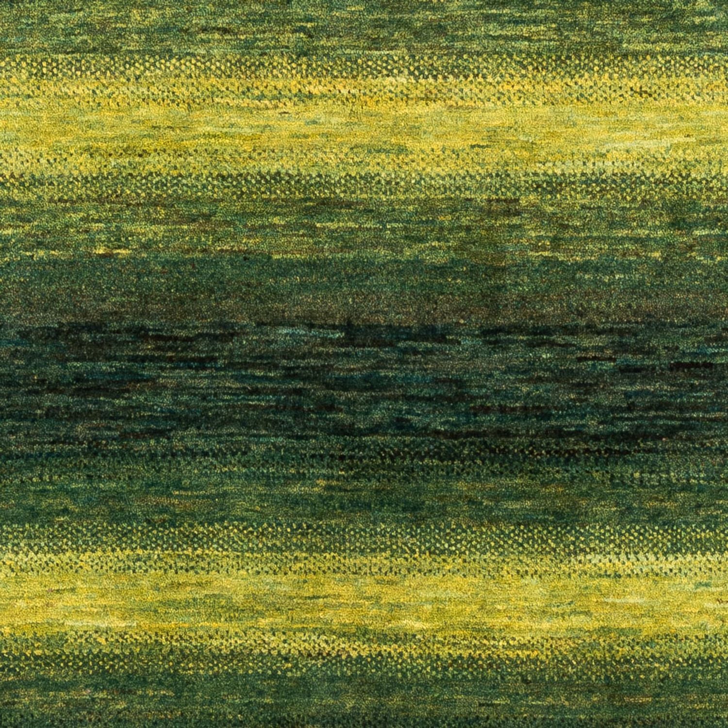 Gabbeh Tæppe - Loribaft Persisk - Royal - 196 x 165 cm - grøn