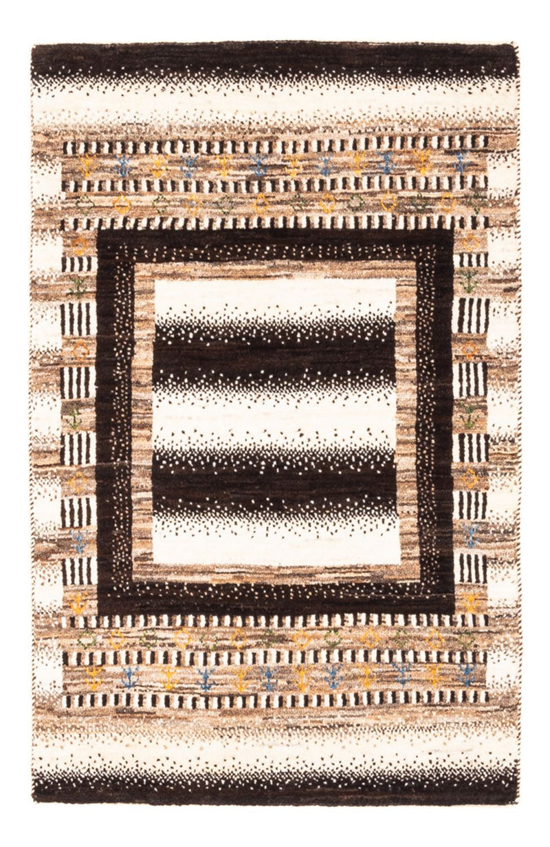 Gabbeh Tæppe - Loribaft Persisk - Royal - 111 x 72 cm - flerfarvet