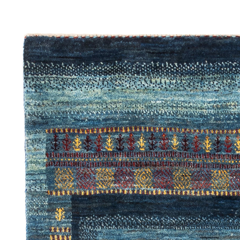 Gabbeh Tæppe - Loribaft Persisk - Royal - 132 x 90 cm - flerfarvet