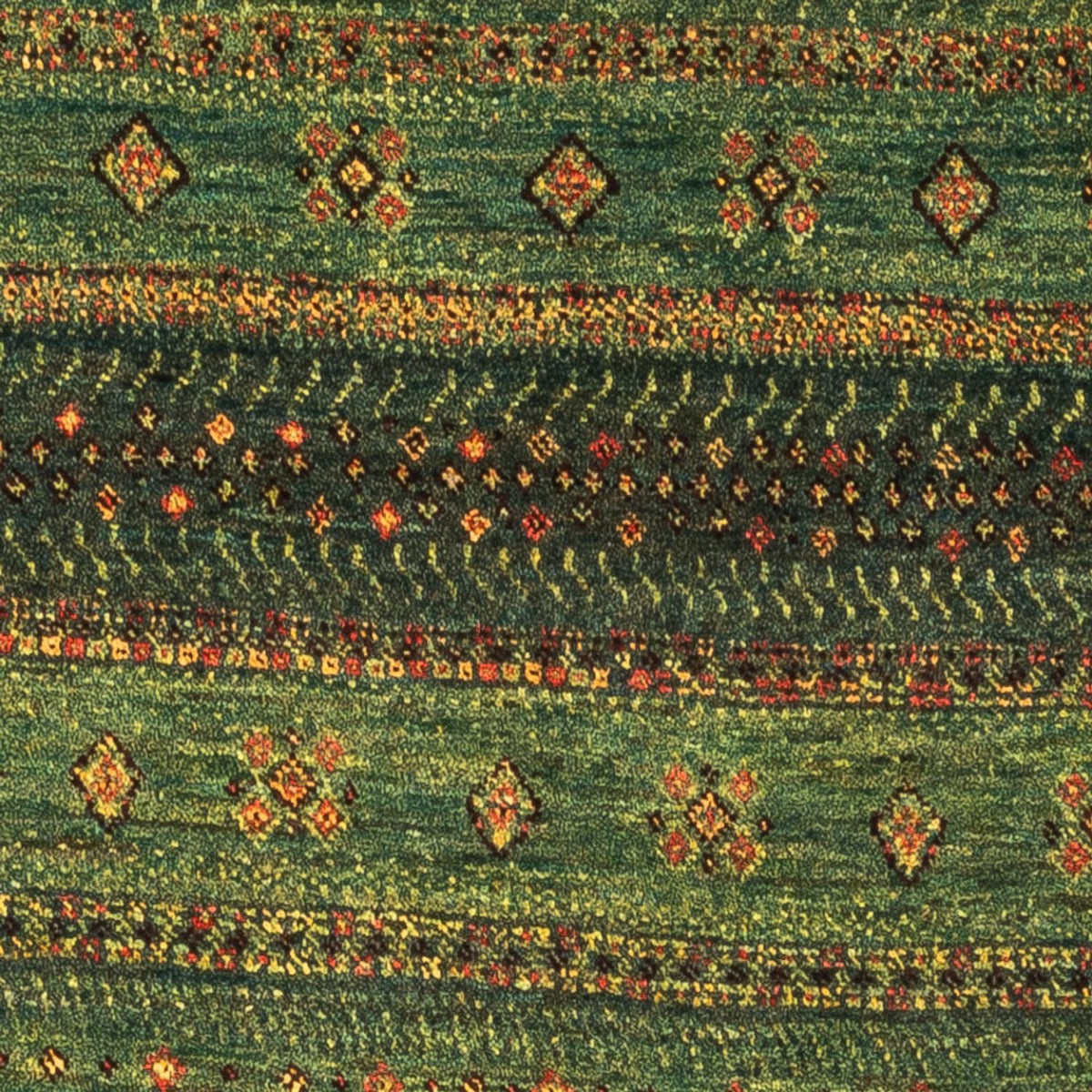 Gabbeh Tæppe - Loribaft Persisk - Royal - 137 x 87 cm - flerfarvet