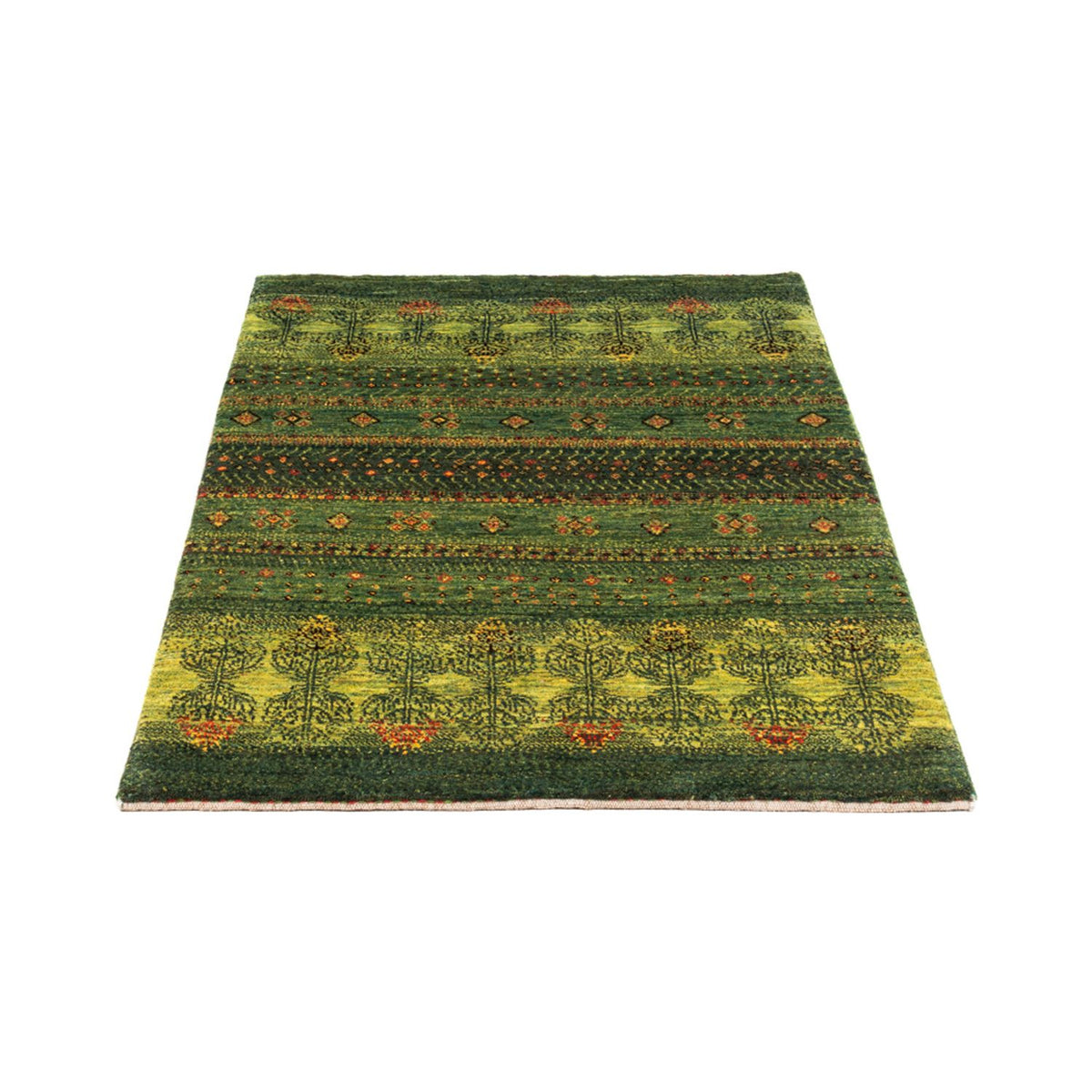 Gabbeh Tæppe - Loribaft Persisk - Royal - 137 x 87 cm - flerfarvet
