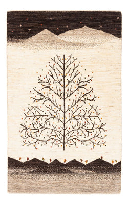 Gabbeh Tæppe - Loribaft Persisk - Royal - 132 x 84 cm - creme