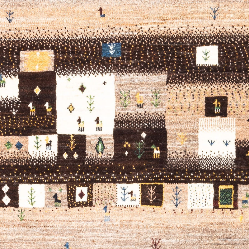 Gabbeh Tæppe - Loribaft Persisk - Royal - 158 x 111 cm - flerfarvet