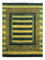 Gabbeh Tæppe - Loribaft Persisk - Royal - 206 x 152 cm - grøn