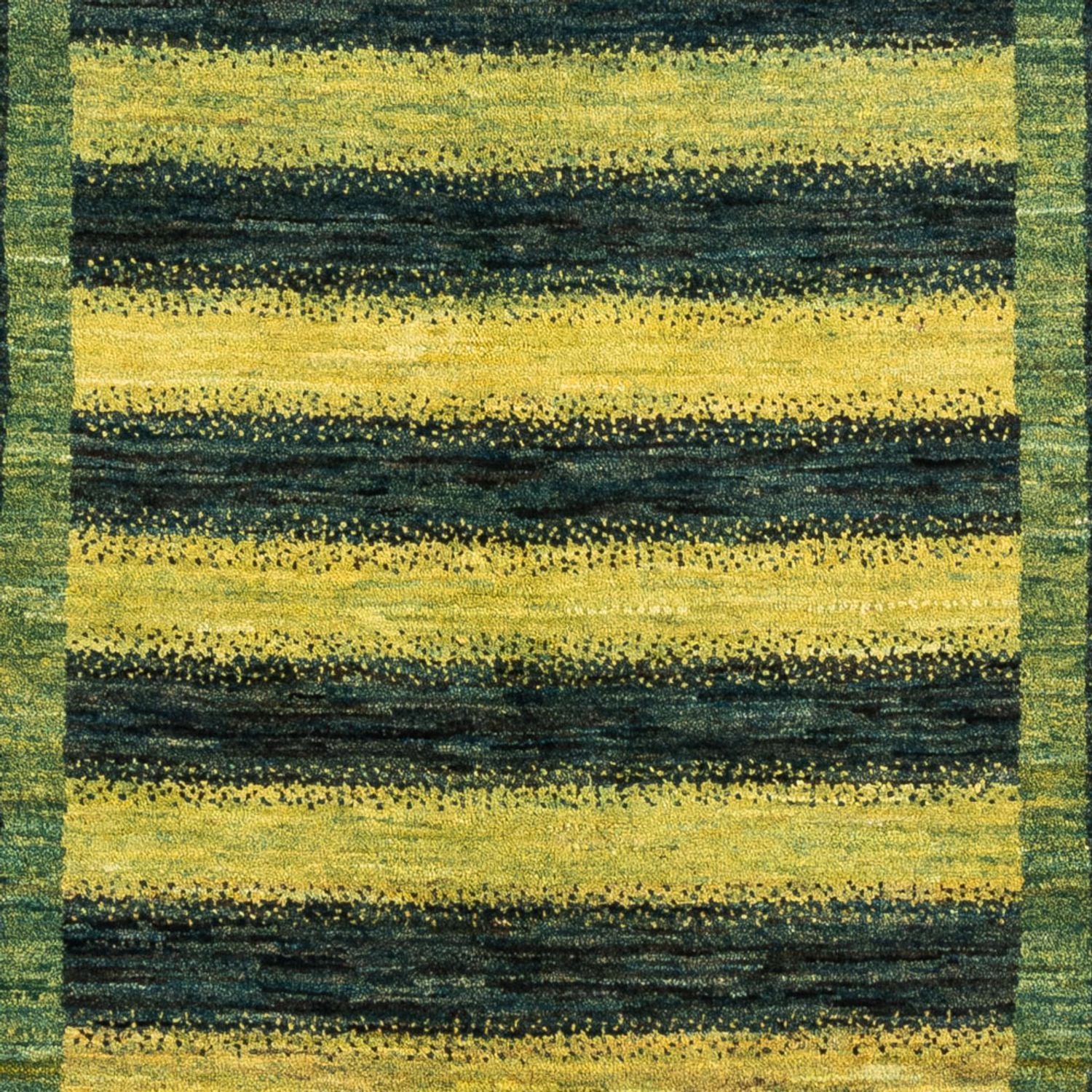 Gabbeh Tæppe - Loribaft Persisk - Royal - 206 x 152 cm - grøn