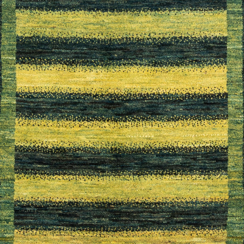 Gabbeh Tæppe - Loribaft Persisk - Royal - 206 x 152 cm - grøn
