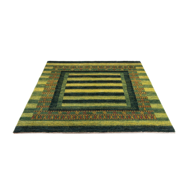Gabbeh Tæppe - Loribaft Persisk - Royal - 206 x 152 cm - grøn