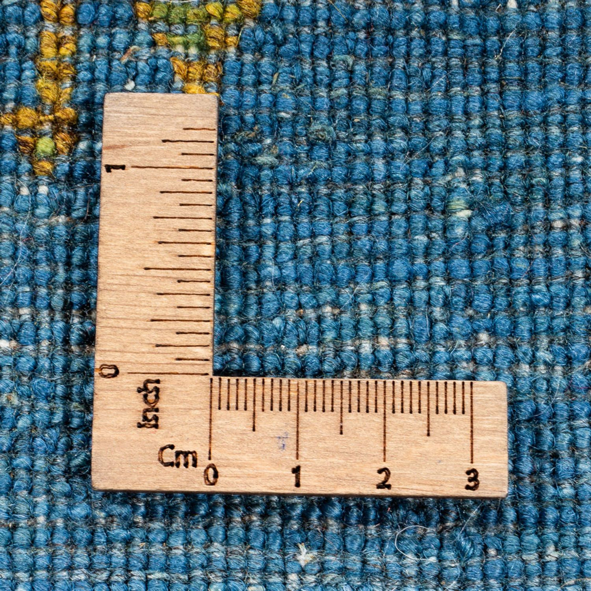 Gabbeh Tæppe - Loribaft Persisk - 200 x 147 cm - blå