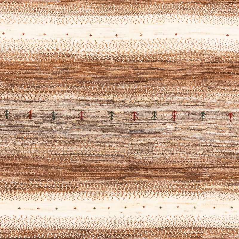 Gabbeh Tæppe - Loribaft Persisk - 213 x 159 cm - natur