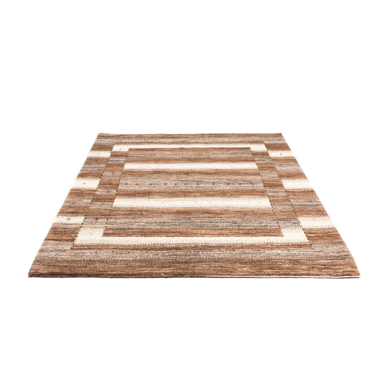 Gabbeh Tæppe - Loribaft Persisk - 213 x 159 cm - natur