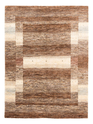 Gabbeh Tæppe - Loribaft Persisk - 201 x 157 cm - grå