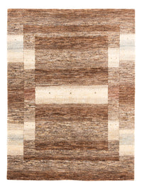 Gabbeh Tæppe - Loribaft Persisk - 201 x 157 cm - grå