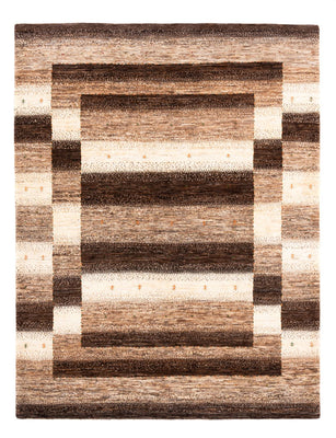Gabbeh Tæppe - Loribaft Persisk - 203 x 159 cm - natur
