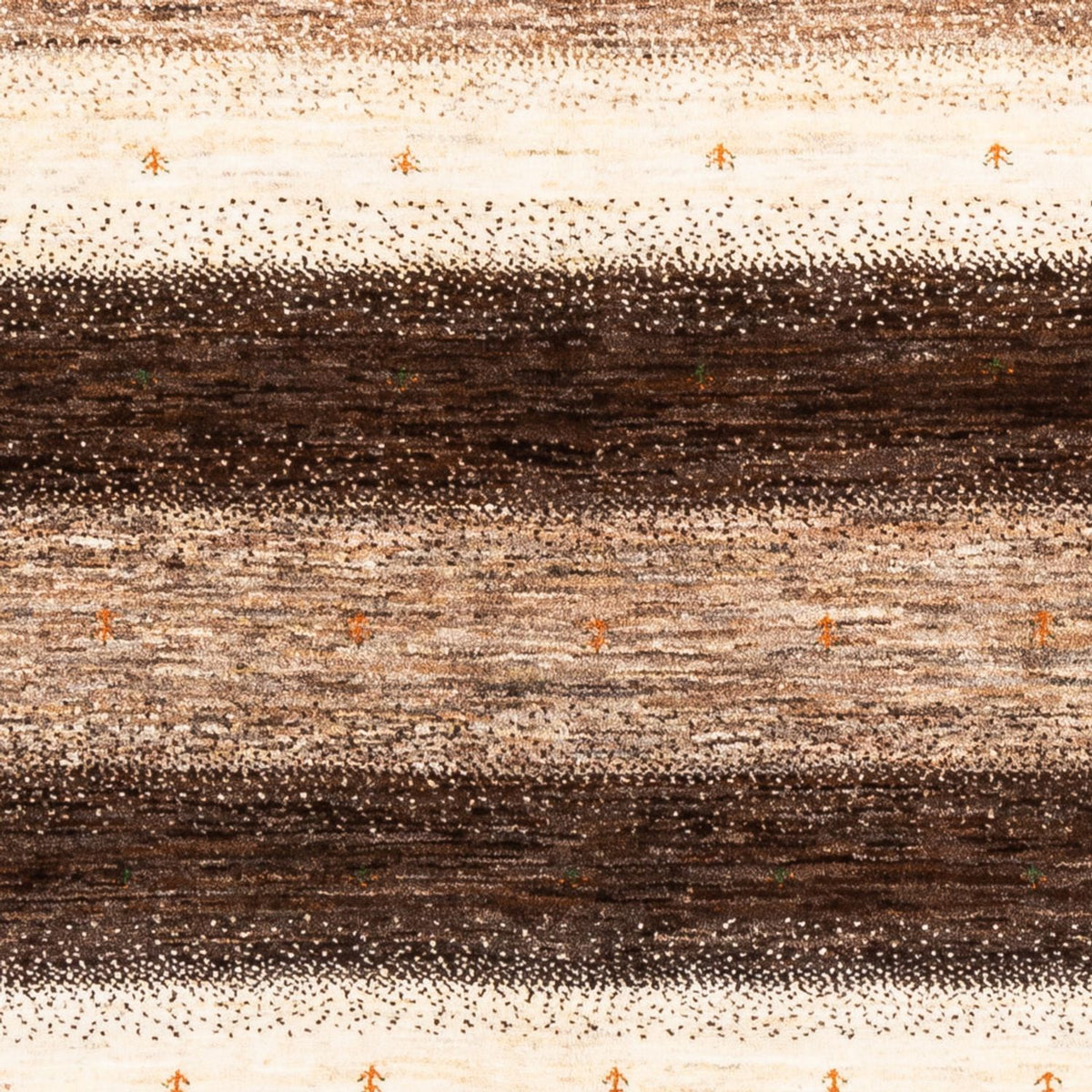 Gabbeh Tæppe - Loribaft Persisk - 203 x 159 cm - natur