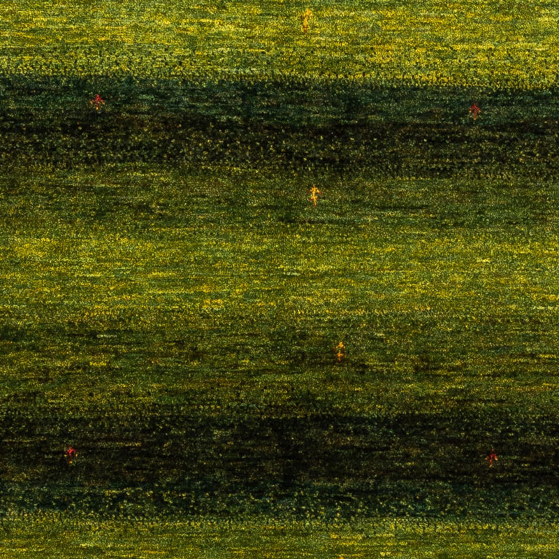 Gabbeh Tæppe - Loribaft Persisk - 213 x 153 cm - grøn