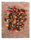 Gabbeh Tæppe - Loribaft Persisk - Royal - 203 x 153 cm - flerfarvet