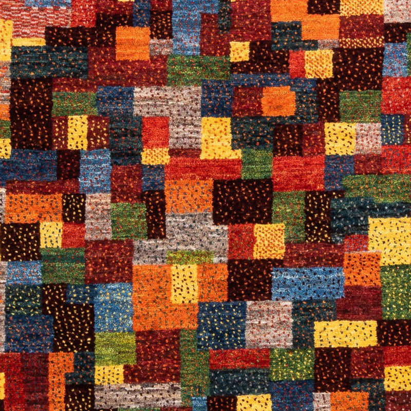 Gabbeh Tæppe - Loribaft Persisk - Royal - 203 x 153 cm - flerfarvet