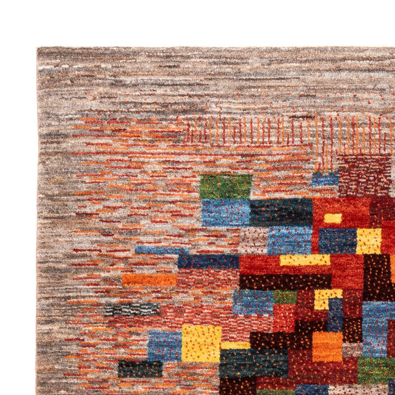 Gabbeh Tæppe - Loribaft Persisk - Royal - 203 x 153 cm - flerfarvet