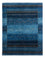 Gabbeh Tæppe - Loribaft Persisk - 209 x 160 cm - blå