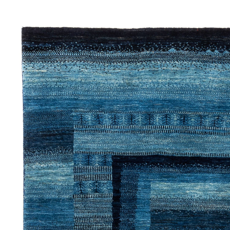 Gabbeh Tæppe - Loribaft Persisk - Royal - 210 x 150 cm - blå