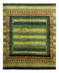 Gabbeh Tæppe - Loribaft Persisk - Royal - 208 x 163 cm - grøn