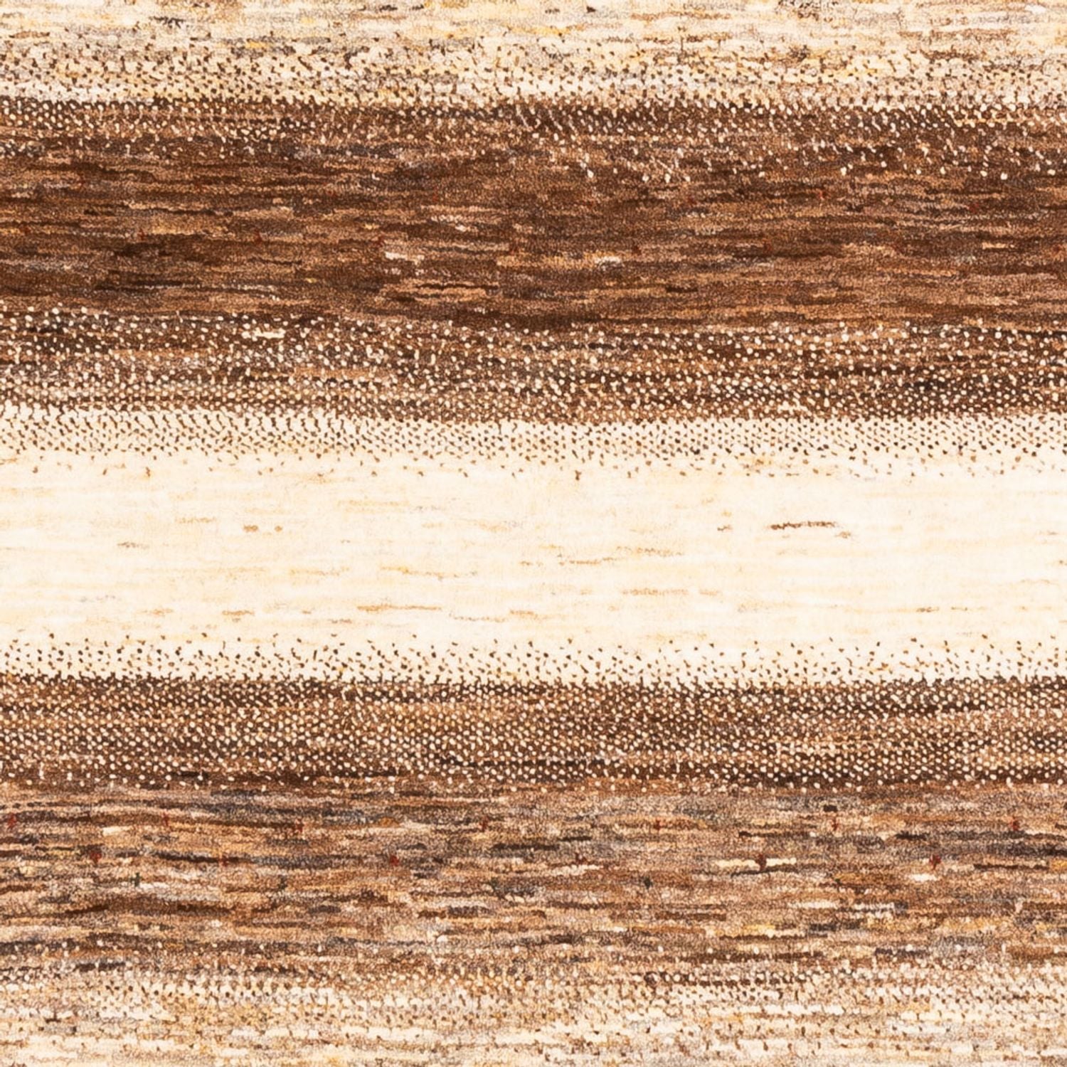 Gabbeh Tæppe - Loribaft Persisk - 201 x 158 cm - natur