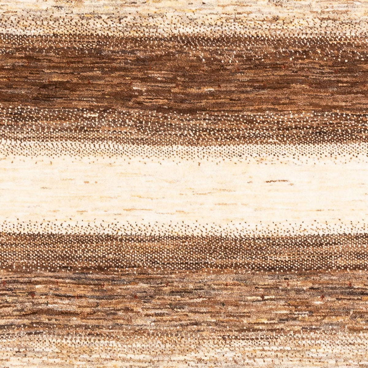 Gabbeh Tæppe - Loribaft Persisk - 201 x 158 cm - natur