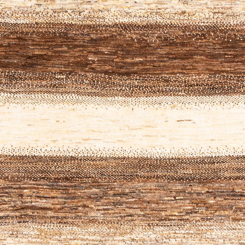 Gabbeh Tæppe - Loribaft Persisk - 201 x 158 cm - natur