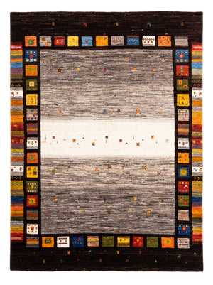 Gabbeh Tæppe - Loribaft Persisk - Royal - 215 x 159 cm - flerfarvet