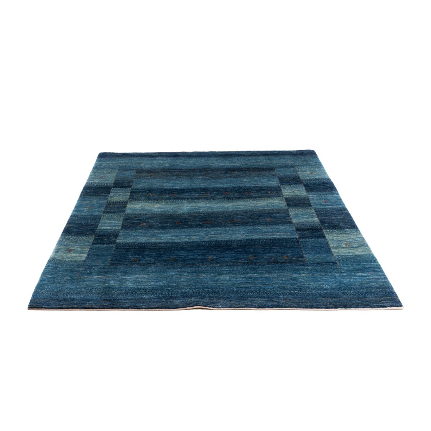 Gabbeh Tæppe - Loribaft Persisk - 205 x 156 cm - blå