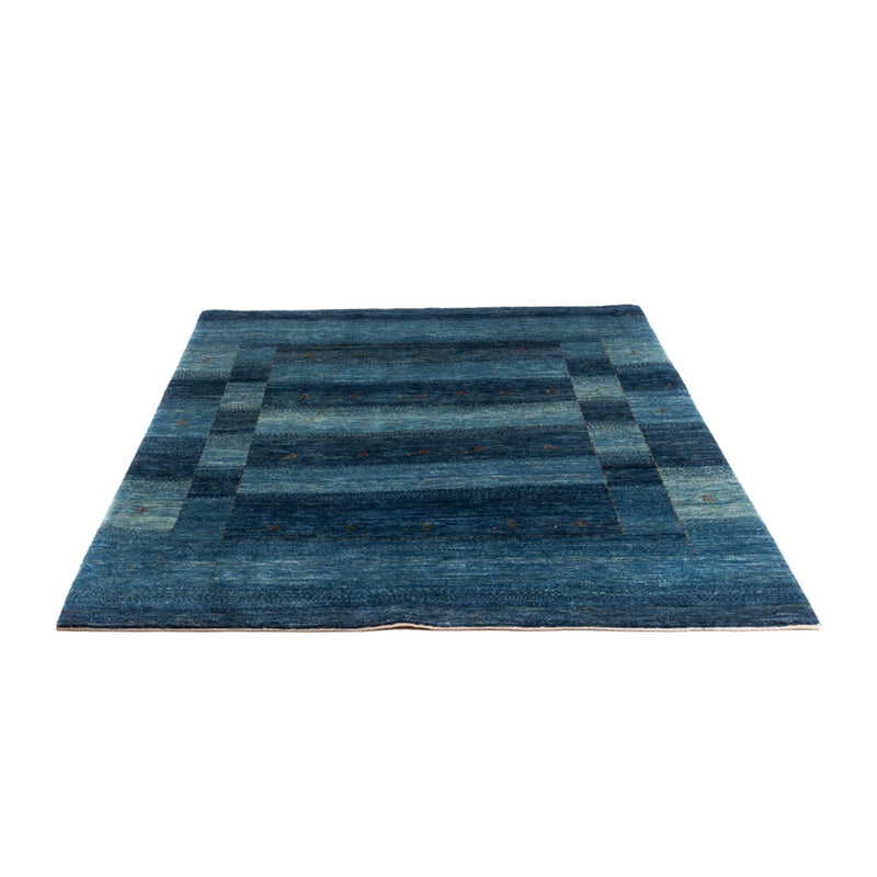Gabbeh Tæppe - Loribaft Persisk - 205 x 156 cm - blå