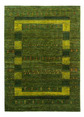 Gabbeh Tæppe - Loribaft Persisk - 205 x 150 cm - grøn