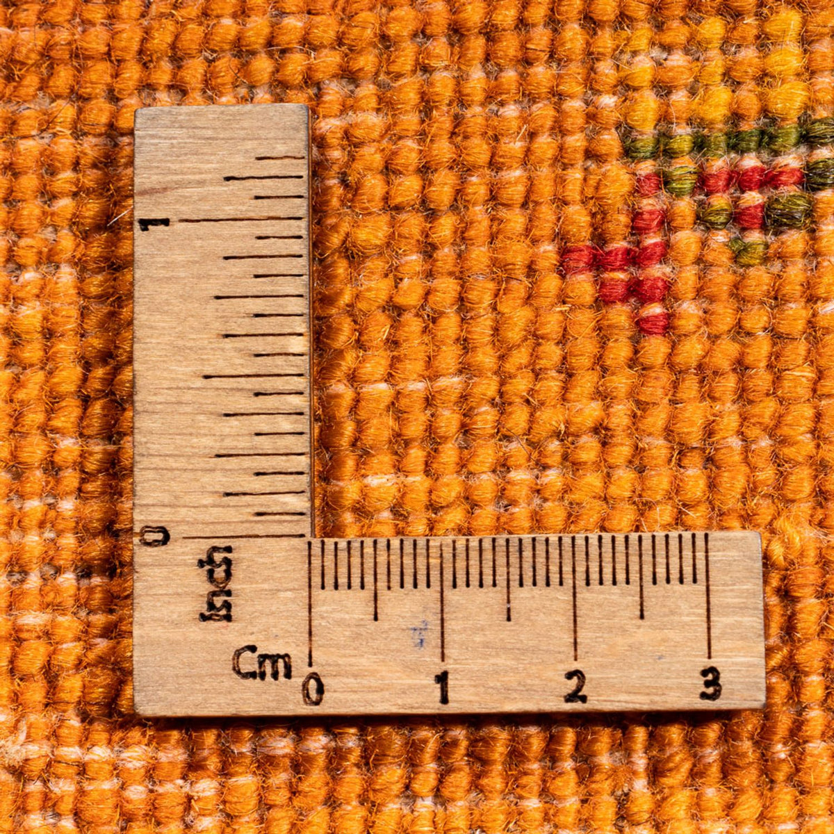 Gabbeh Tæppe - Loribaft Persisk - 209 x 150 cm - guld