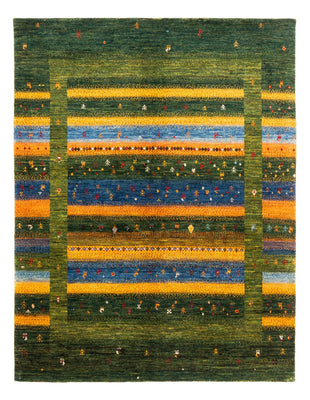 Gabbeh Tæppe - Loribaft Persisk - Royal - 212 x 161 cm - grøn