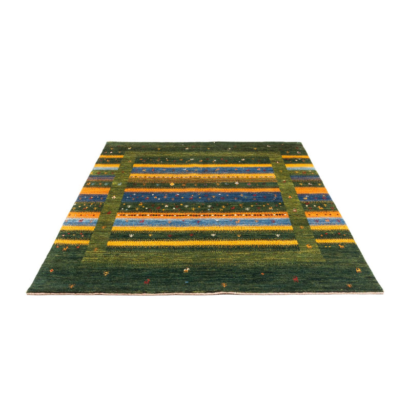 Gabbeh Tæppe - Loribaft Persisk - Royal - 212 x 161 cm - grøn