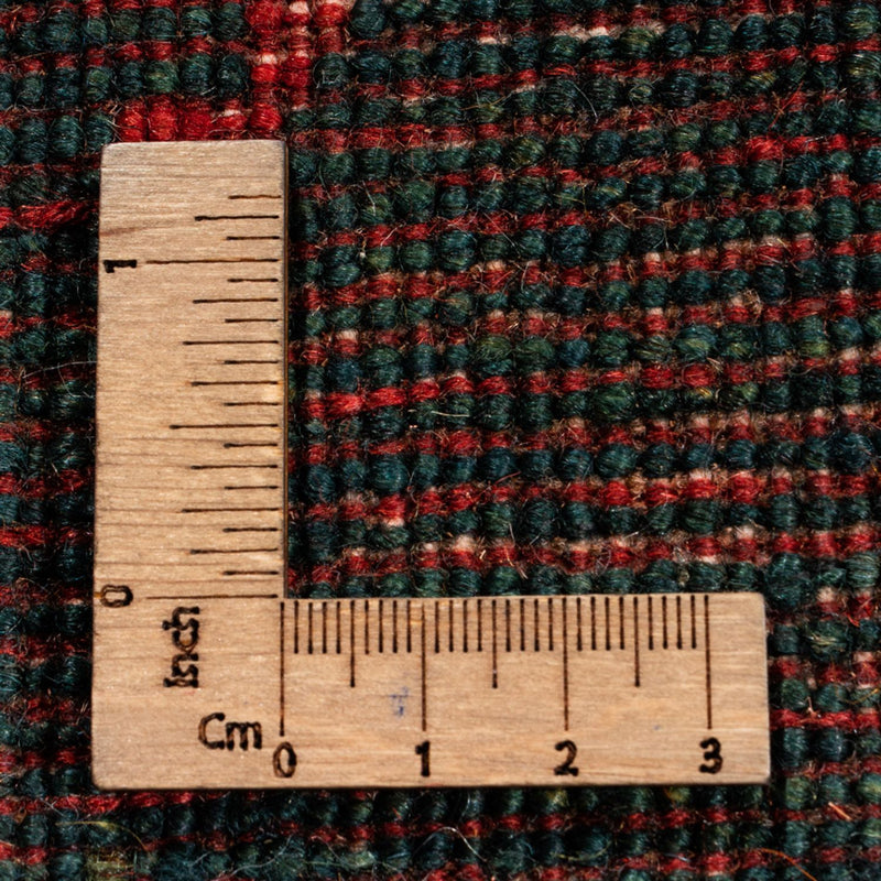 Gabbeh Tæppe - Loribaft Persisk - Royal - 212 x 161 cm - grøn