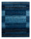 Gabbeh Tæppe - Loribaft Persisk - 207 x 157 cm - blå
