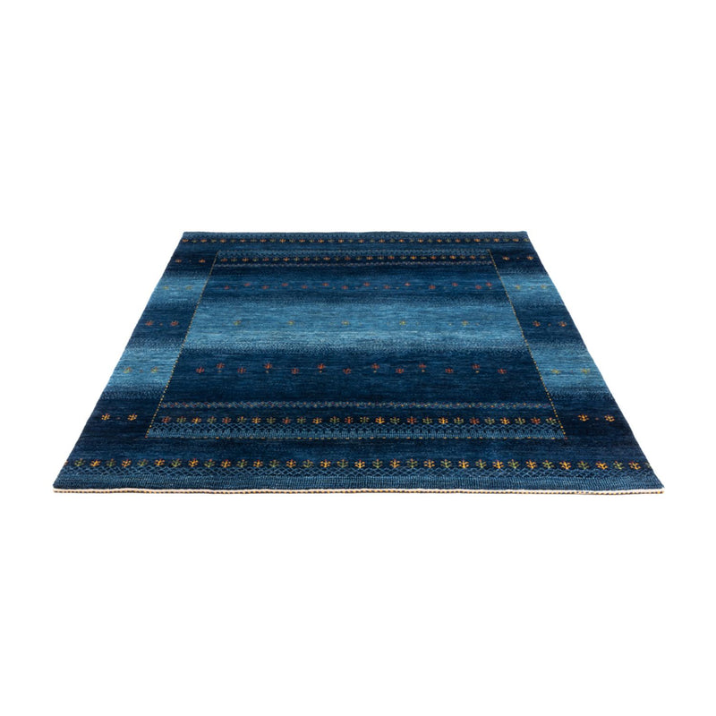Gabbeh Tæppe - Loribaft Persisk - 207 x 157 cm - blå