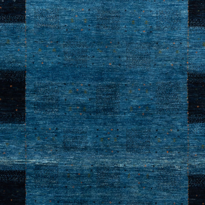 Gabbeh Tæppe - Loribaft Persisk - 209 x 152 cm - blå