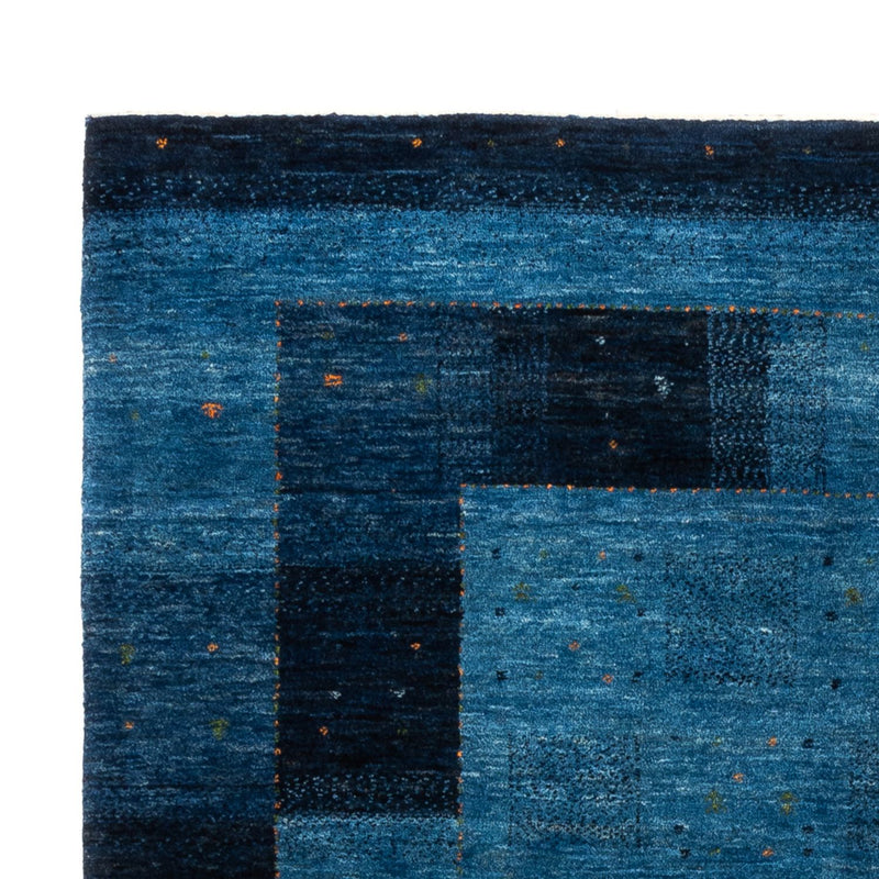 Gabbeh Tæppe - Loribaft Persisk - 209 x 152 cm - blå