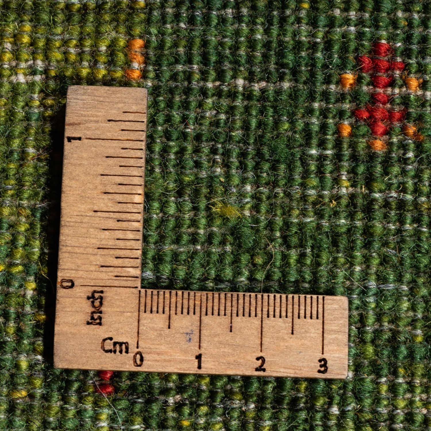 Gabbeh Tæppe - Loribaft Persisk - 207 x 154 cm - grøn