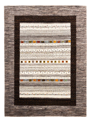 Gabbeh Tæppe - Loribaft Persisk - Royal - 208 x 152 cm - natur