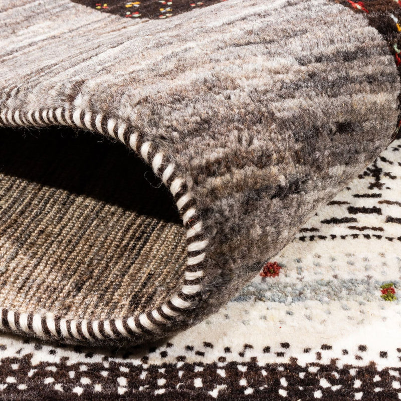 Gabbeh Tæppe - Loribaft Persisk - Royal - 208 x 152 cm - natur