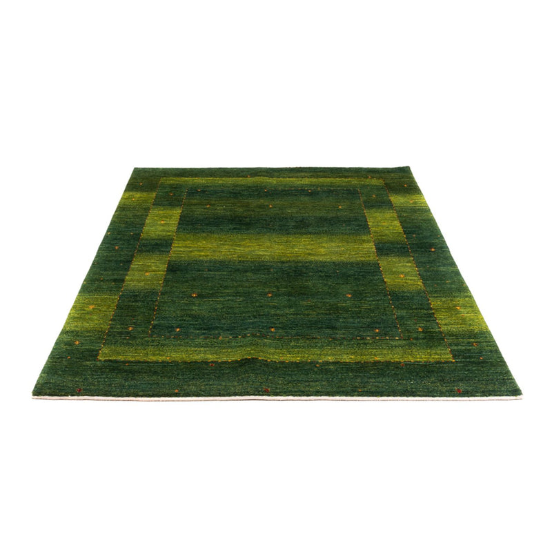 Gabbeh Tæppe - Loribaft Persisk - 198 x 146 cm - grøn