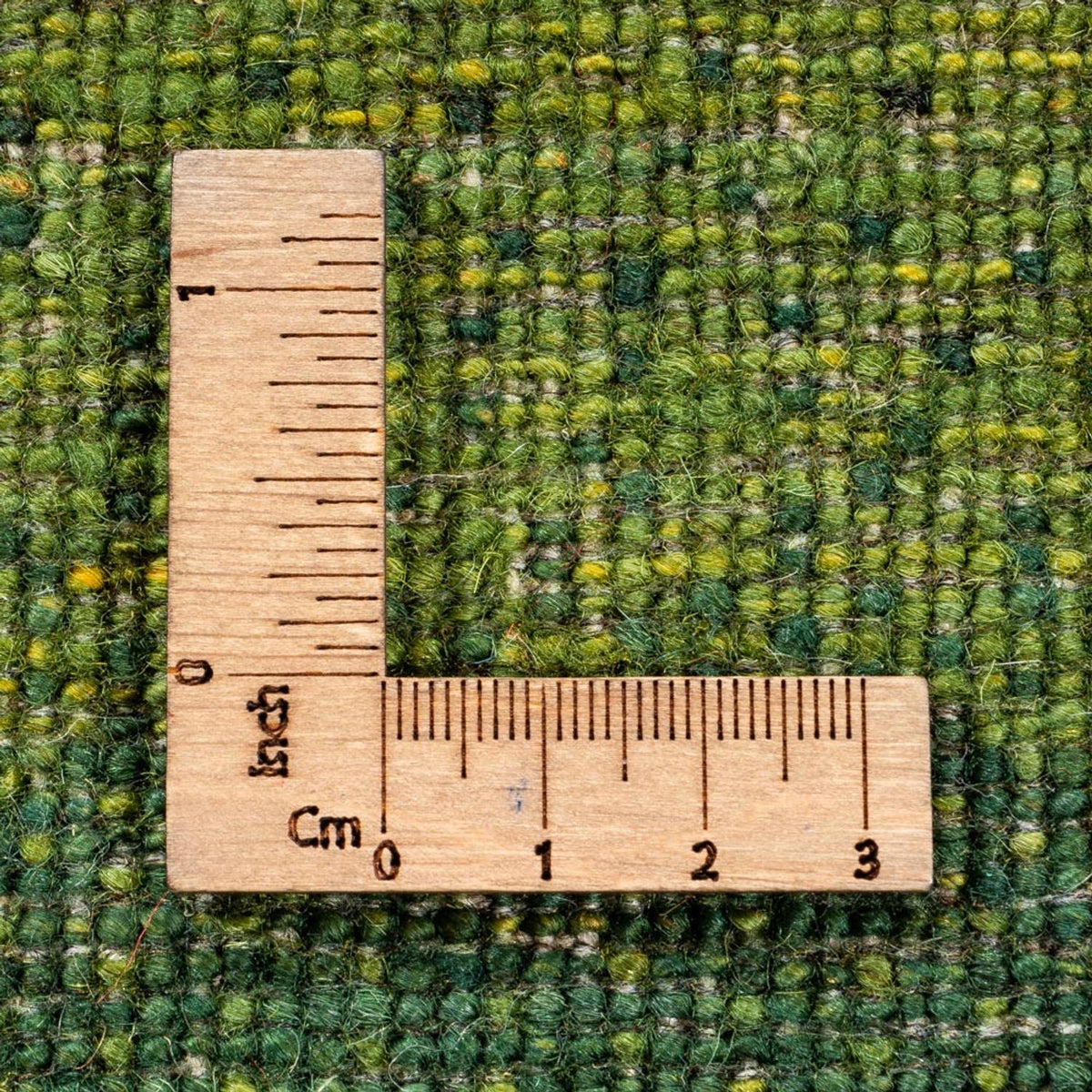 Gabbeh Tæppe - Loribaft Persisk - 198 x 146 cm - grøn