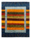 Gabbeh Tæppe - Loribaft Persisk - Royal - 190 x 147 cm - blå