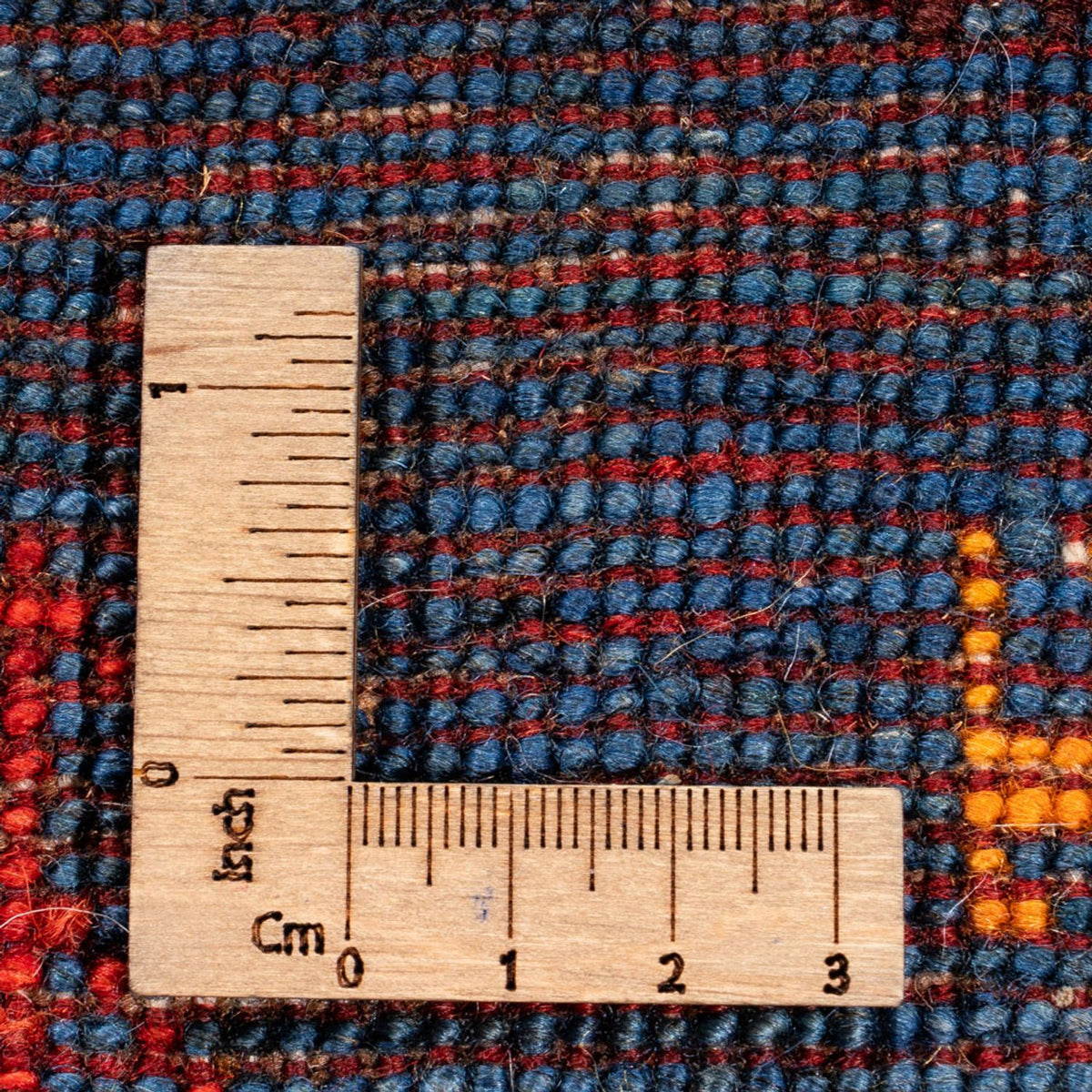 Gabbeh Tæppe - Loribaft Persisk - Royal - 190 x 147 cm - blå