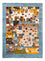 Gabbeh Tæppe - Loribaft Persisk - Royal - 201 x 150 cm - blå