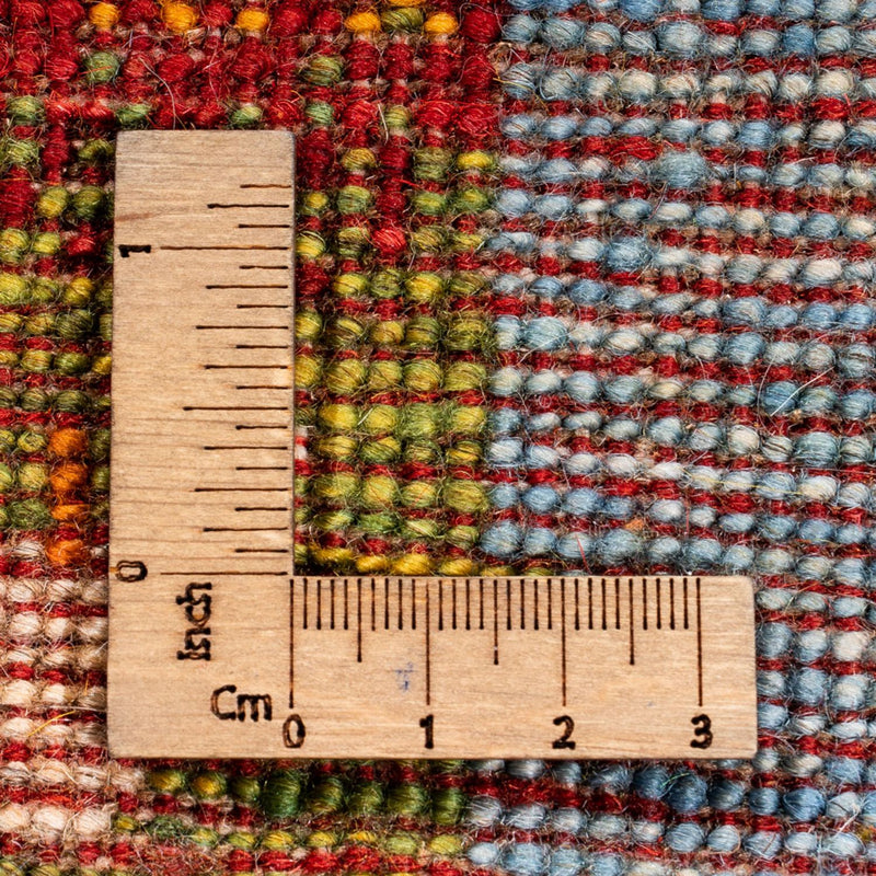 Gabbeh Tæppe - Loribaft Persisk - Royal - 201 x 150 cm - blå