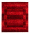 Loribaft Tæppe 147x170cm - Perserteppich Wollteppich - Rektangulær / Rød / 147 x 170 cm Rektangulær